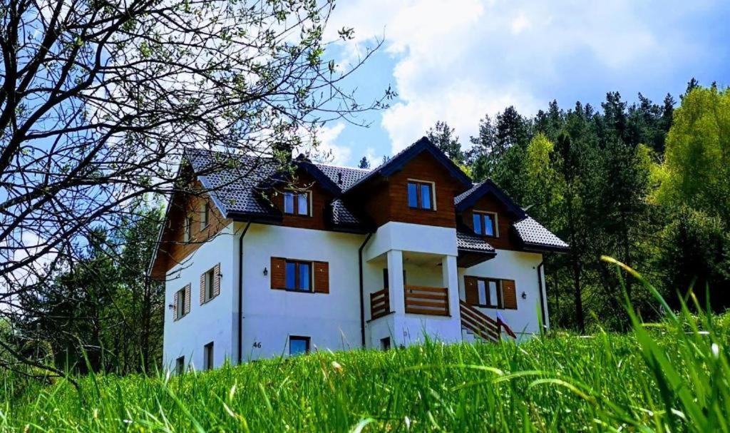 Ostoja Gromadzyn Apartman Ustrzyki Dolne Kültér fotó